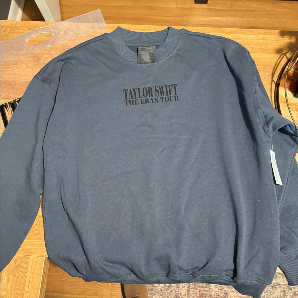 Taylor Swift Era Tour 2024 Blue Crewneck